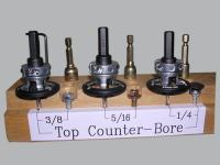 Top counterbore